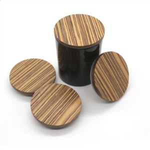 Ahşap Mum Kavanoz Kapağı